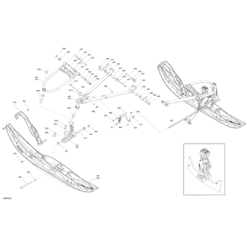 05- Suspension - Front - Ski Pilot TX