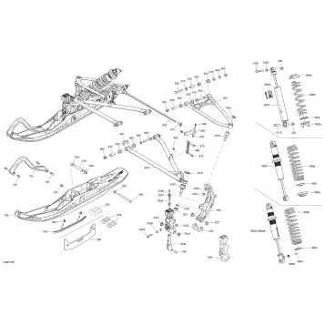 07- Front Suspension And Ski - All Models