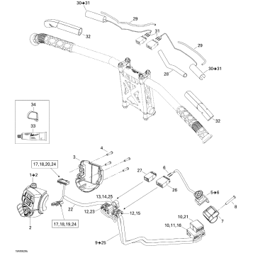 10- Steering Wiring Harness 600HO SDI