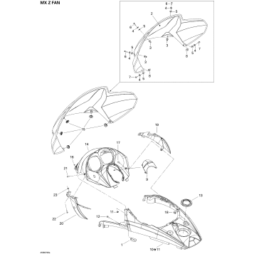 09- Windshield And Console FAN