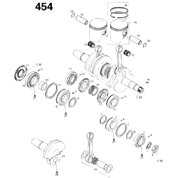 01- Crankshaft And Pistons 440