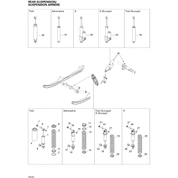 08- Rear Suspension Shocks 600