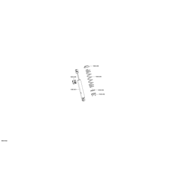 07- Front Shocks Summit - 850 E-TEC - Package SP