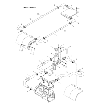 01- Système De Refroidissement (MX Z X 440 LC)