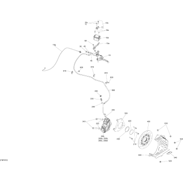 06- Brakes MXZ - 600 RS