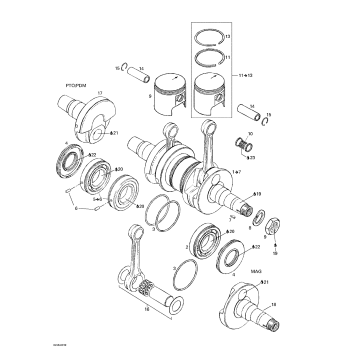 01- Crankshaft And Pistons