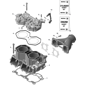 01- ROTAX - Cylinder Head