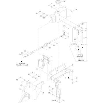 02- Oil Tank And Support Mach Z, Z LT