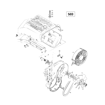 01- Cooling System Fan (503)
