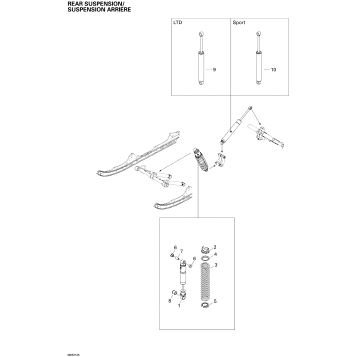 08- Rear Suspension Shocks LTD