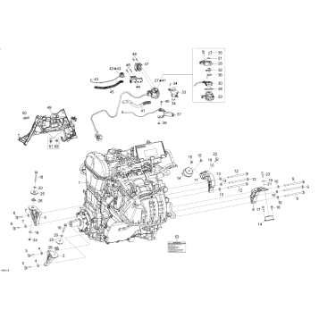01- Engine And Engine Support - 900 ACE