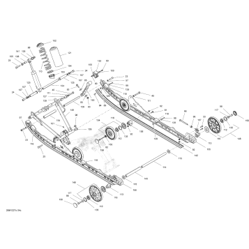 08- Rear Suspension Base 137, Front Arm