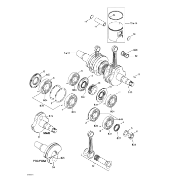 01- Crankshaft And Pistons