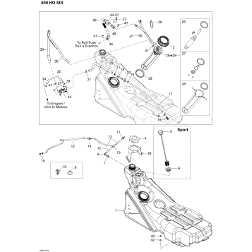 02- Fuel System LTD 600 HO SDI