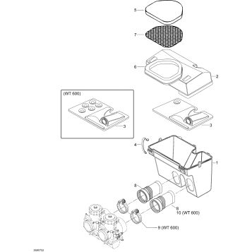 02- Air Intake System WT 600