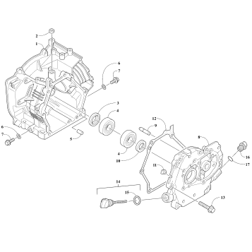 Engine - Crankcase and Cover