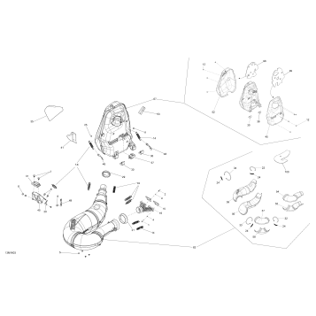 01- Exhaust - 600 CARB