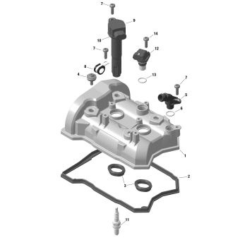 01- Rotax - Valve Cover