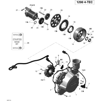 03- Magneto And Electric Starter