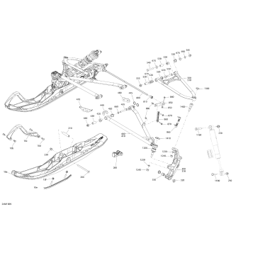 07- Front Suspension And Ski - Packages 137 & 146