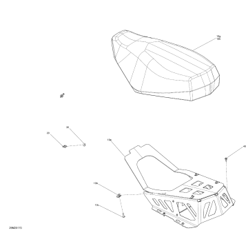 09- Seat - Main Section - Racing