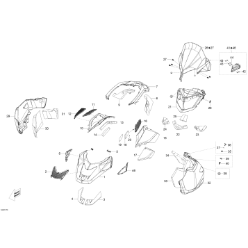 09- Hood, Windshield And Console