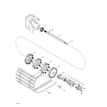 05- Drive Axle And Track