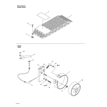 06- Brake And Chain Guard