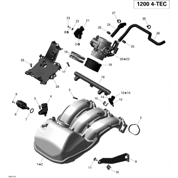 02- Air Intake Manifold And Throttle Body