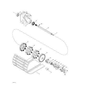 05- Drive Axle And Track