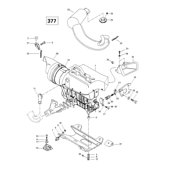 01- Engine Support And Muffler (377)