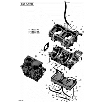 01- Crankcase - All Models