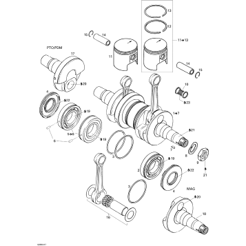 01- Crankshaft And Pistons