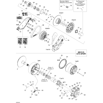 05- Driven Pulley 600HO