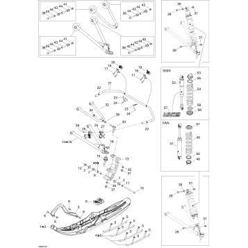 07- Front Suspension And Ski FAN