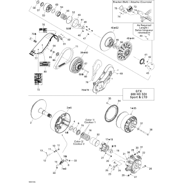 05- Pulley System 600HO SDI
