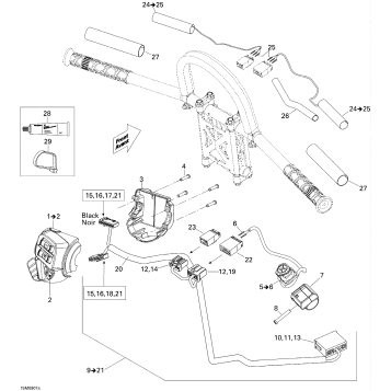 10- Steering Wiring Harness 800R Renegade