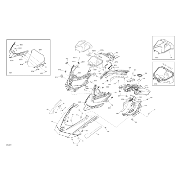 09- Body - Hood Section - Deep Black