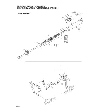 08- Rear Take Apart Shocks 2 (MX Z X 440 LC)