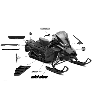 09- Decals MXZ - 850E-TEC - Package TNT