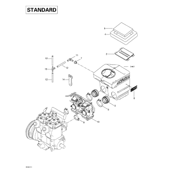 02- Air Intake System - Standard