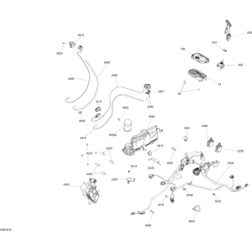 10- Electrical System Freeride, Summit 850 E-TEC - Shot Starter