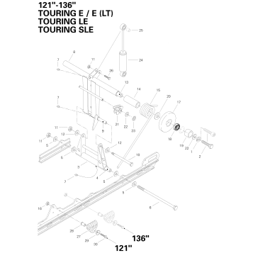 08- Rear Arm E LT, LE, SLE