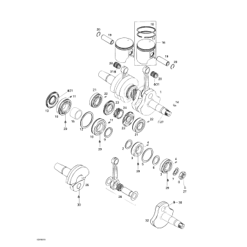 01- Crankshaft And Pistons
