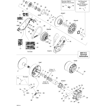 05- Pulley System 600HO ADRENALINE