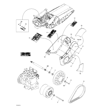 05- Pulleys System And Belt Guard