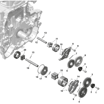 01- ROTAX - Oil Pump