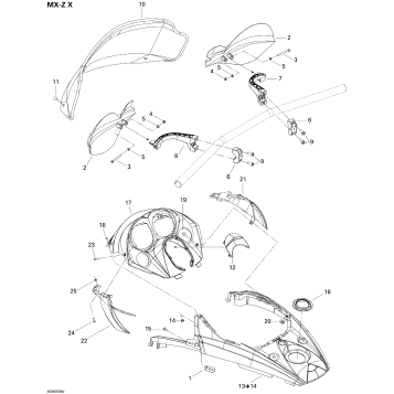 09- Windshield And Console MX-Z X