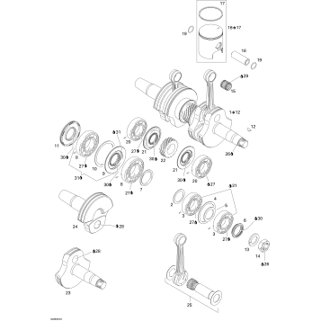 01- Crankshaft And Pistons