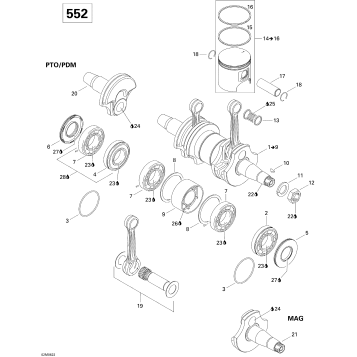 01- Crankshaft And Pistons